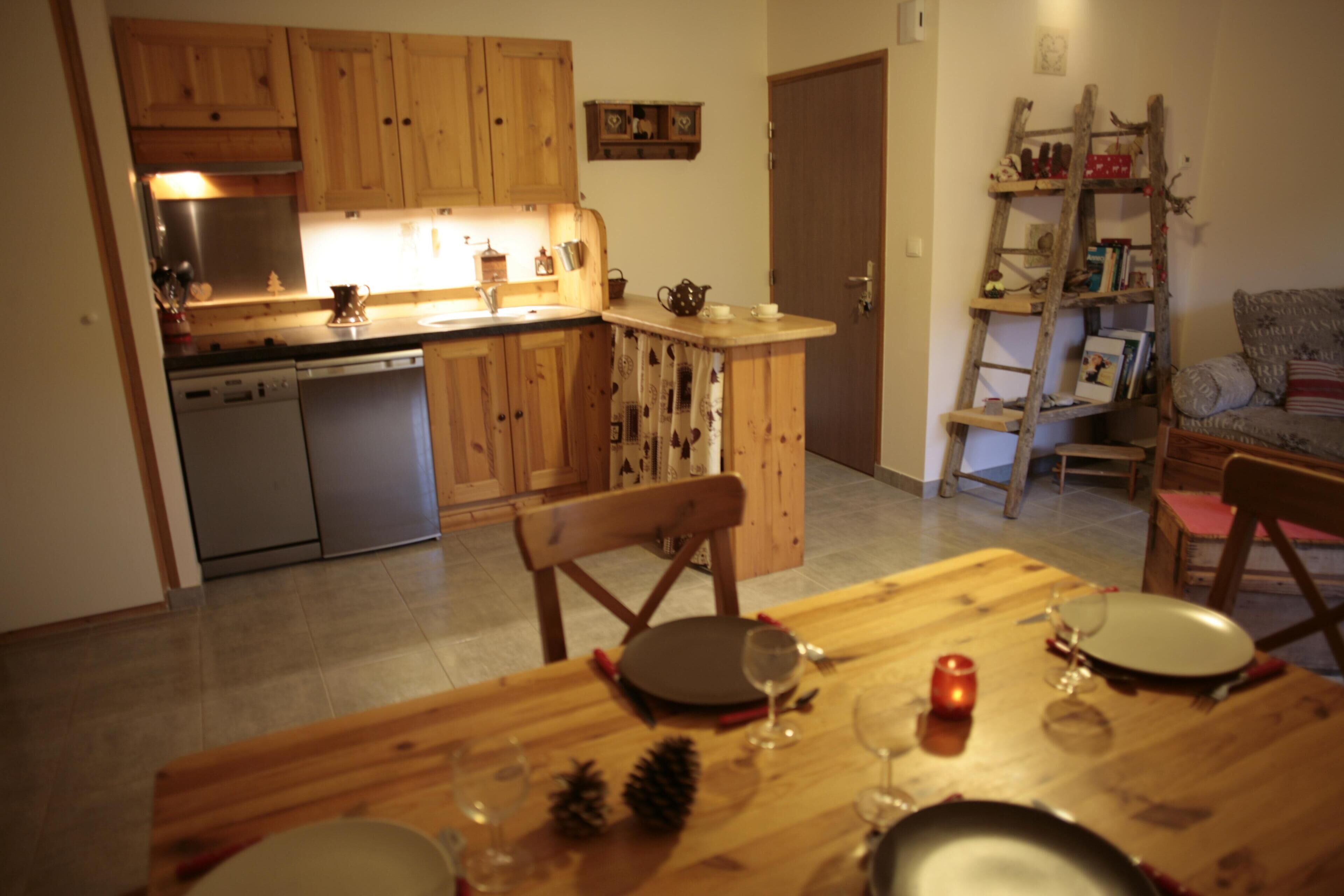 Warm 4-star cocoon in the mountains near Annecy between lake and mountains