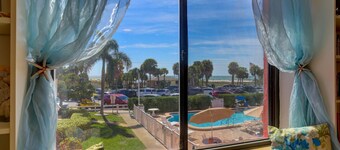 Newly Remodeled Poolside Condo with Gorgeous Ocean-Front View - Sleeps 8