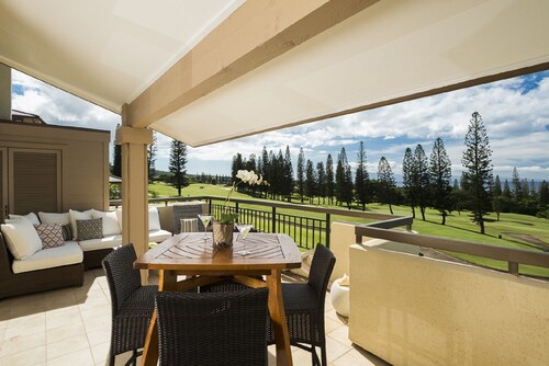Luxury Golf Villa in Kapalua Maui with Ocean and Sunset Views