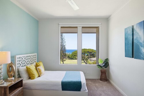 Luxury Golf Villa in Kapalua Maui with Ocean and Sunset Views
