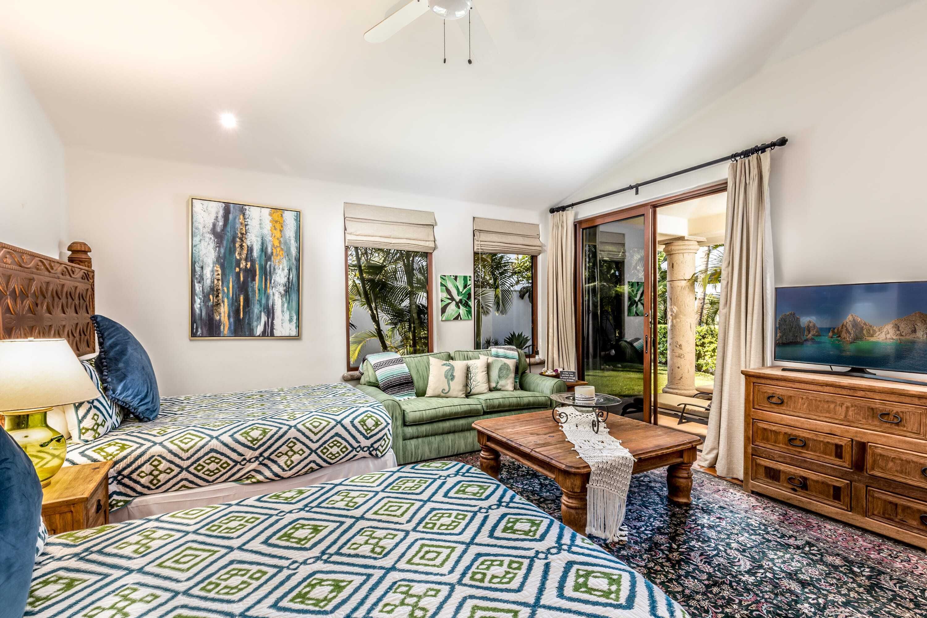 3 soverom, safe på rommet, strykejern/-brett og wi-fi (inkludert)