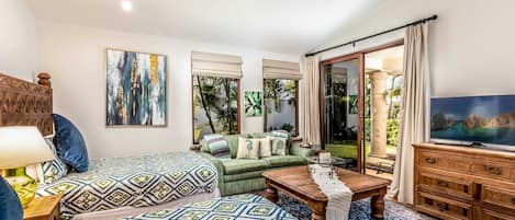 3 soverom, safe på rommet, strykejern/-brett og wi-fi (inkludert)