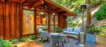 Mid Century Cabin in the Redwoods