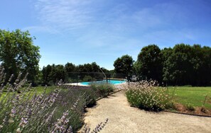 Una piscina climatizada