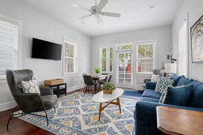 TV, video games, offices