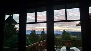 Interior - Serene Ridgetop Kalispell Home -View Over Kitchen Sink (KALISPELL)