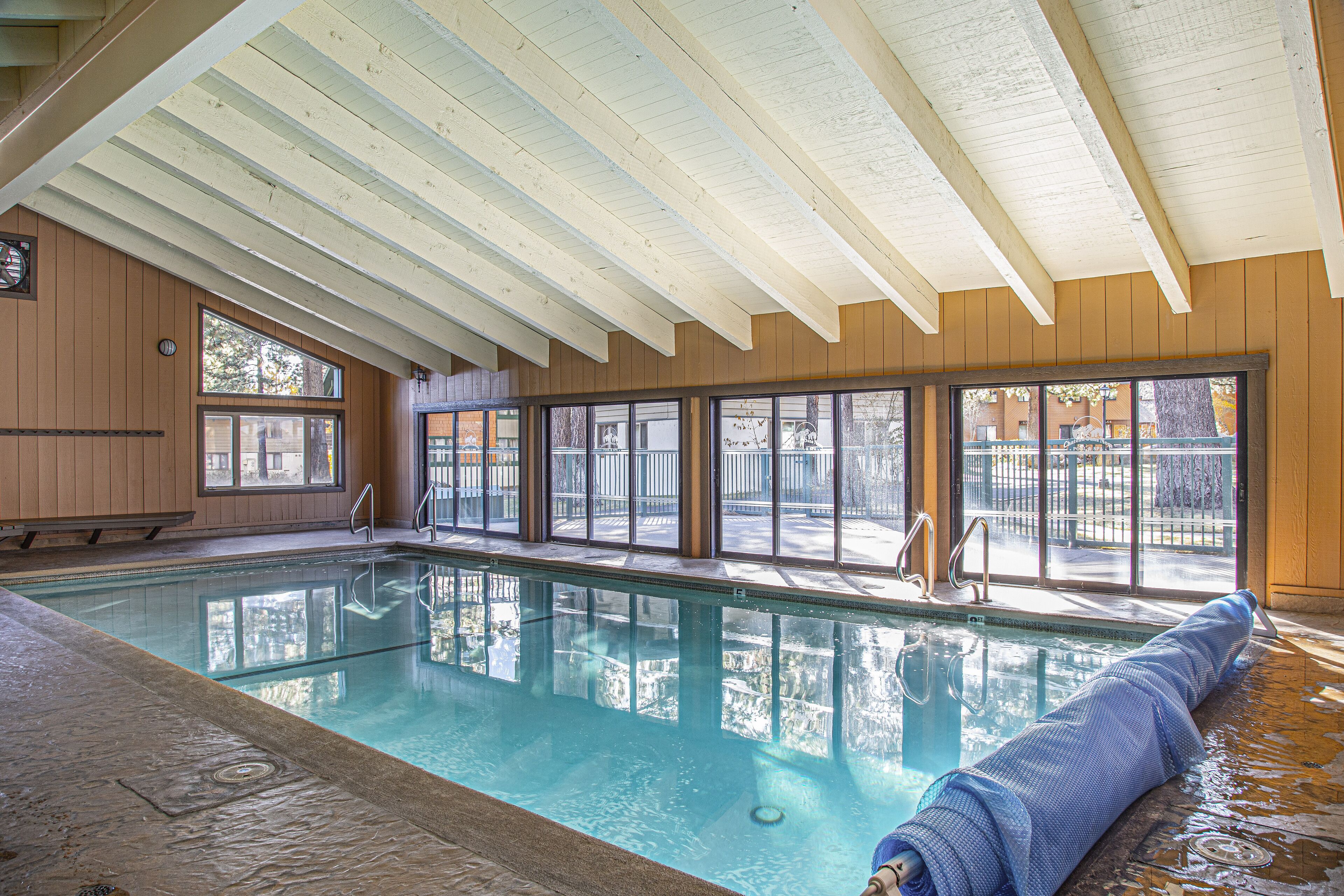 Piscine couverte, piscine chauffée
