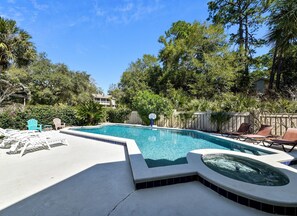 Alberca al aire libre 