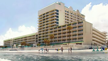 EXTERIOR: View from the Beach