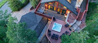 Alpine Setting Nestled Against the National Forest