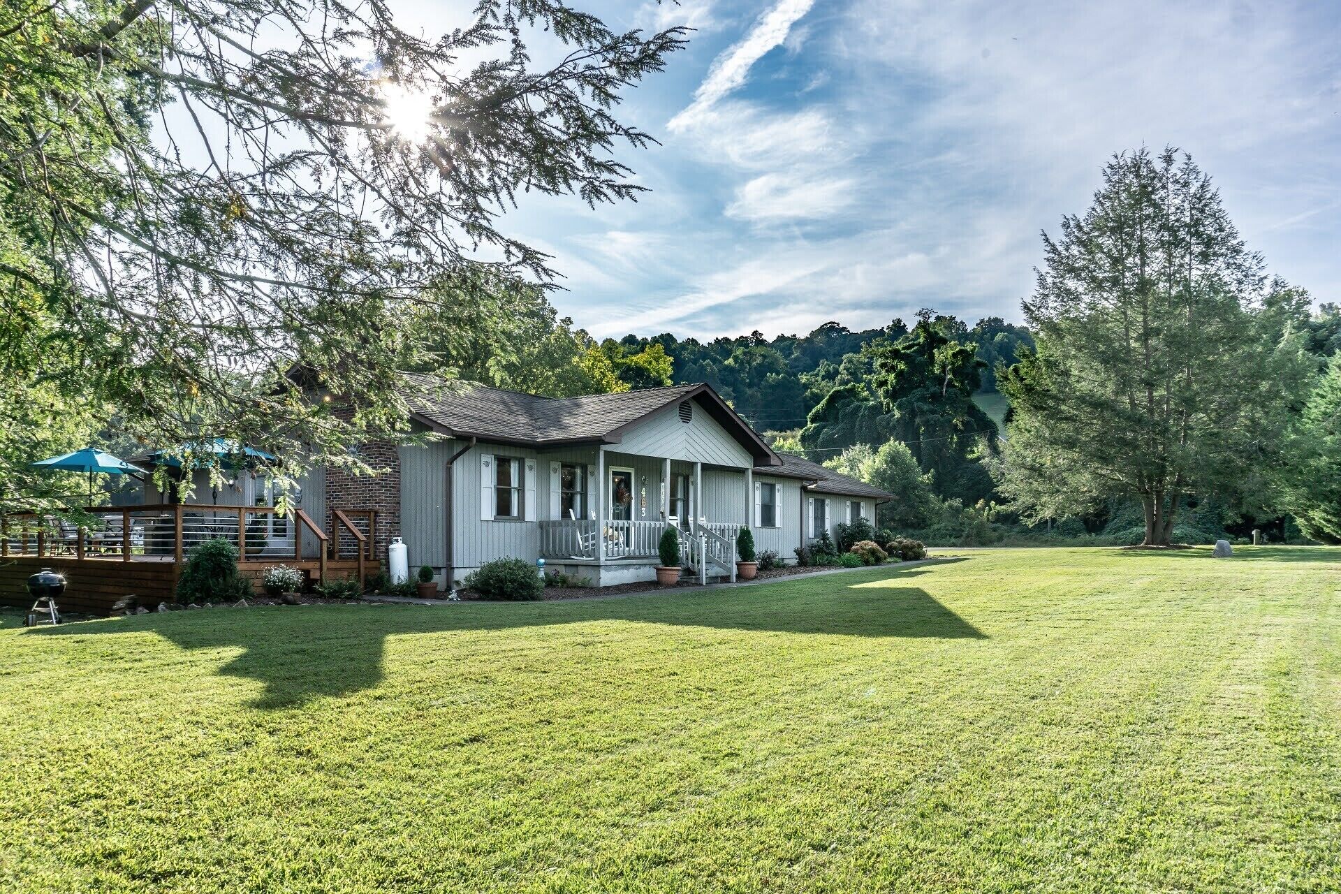 River Frontage and Mountain Views