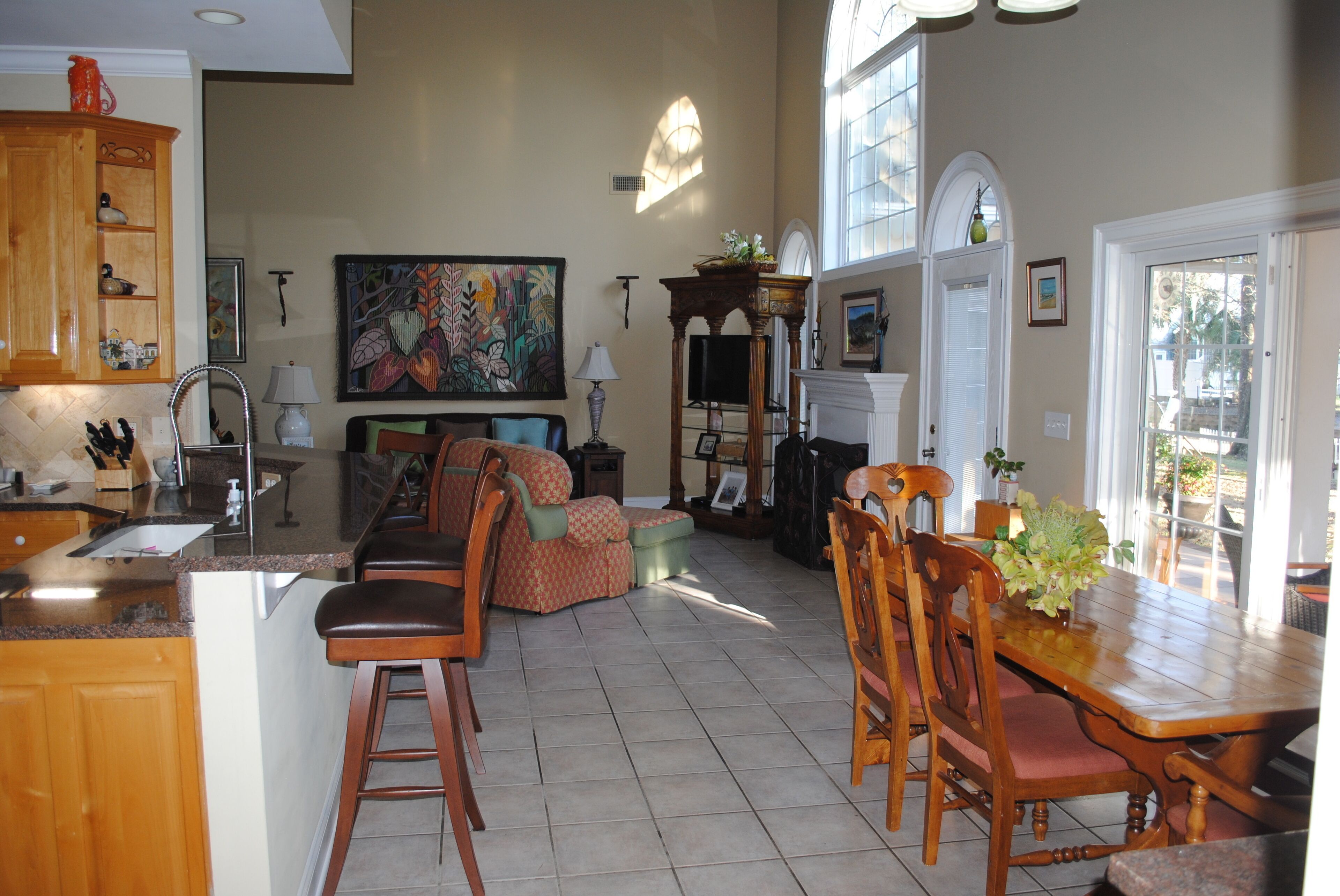 Beautiful home, great for vacations/remote work, by the water with boat dock.