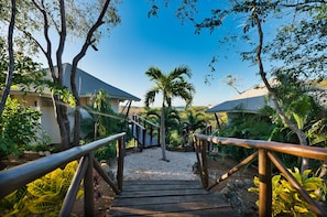 Overnattingsstedets uteområder