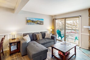 TV, DVD player, stereo