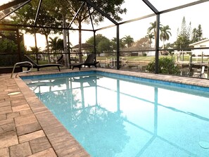 Beheizter Pool