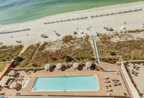 Pool -  Stunning Gulf Views on Extra Large Balcony of 2BR/2BA Condo! Open July 5-12th! (Panama City Beach)
