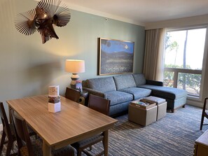 Smart TV, DVD player, ping pong