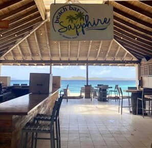 Bar (on property) - RENOVATED, Large 1 BDRM, Luxurious, BEACHFRONT. (St. Thomas)
