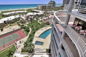 A heated pool - Sunchase IV Spectacular Views from 9th & 10th floor! (South Padre Island)