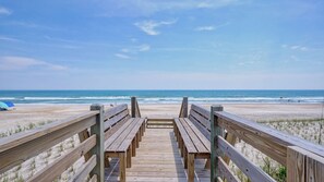 Am Strand, Liegestühle