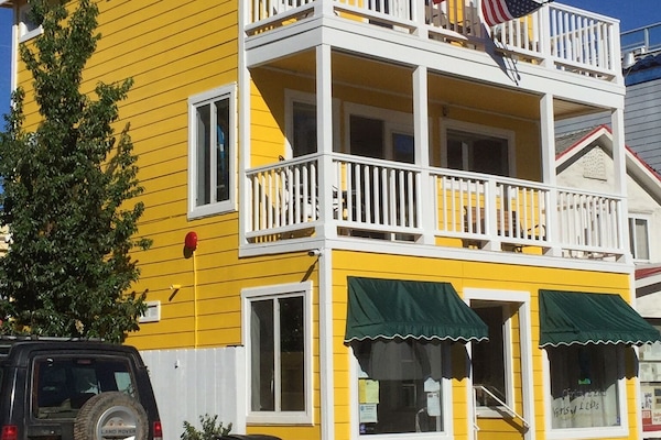 You would be on the 2nd and 3rd floors with both those decks.