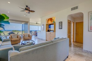 TV - Kapalua Bay Villa 35G4 | Sunset Views | Walk to Beach (Lahaina)