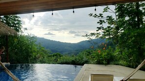 Outdoor pool - Casa Kendall Baru, Ocean Views Infinity Pool Bliss Jungle Oasis Above Dominical (Barú)