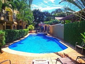 Alberca al aire libre 