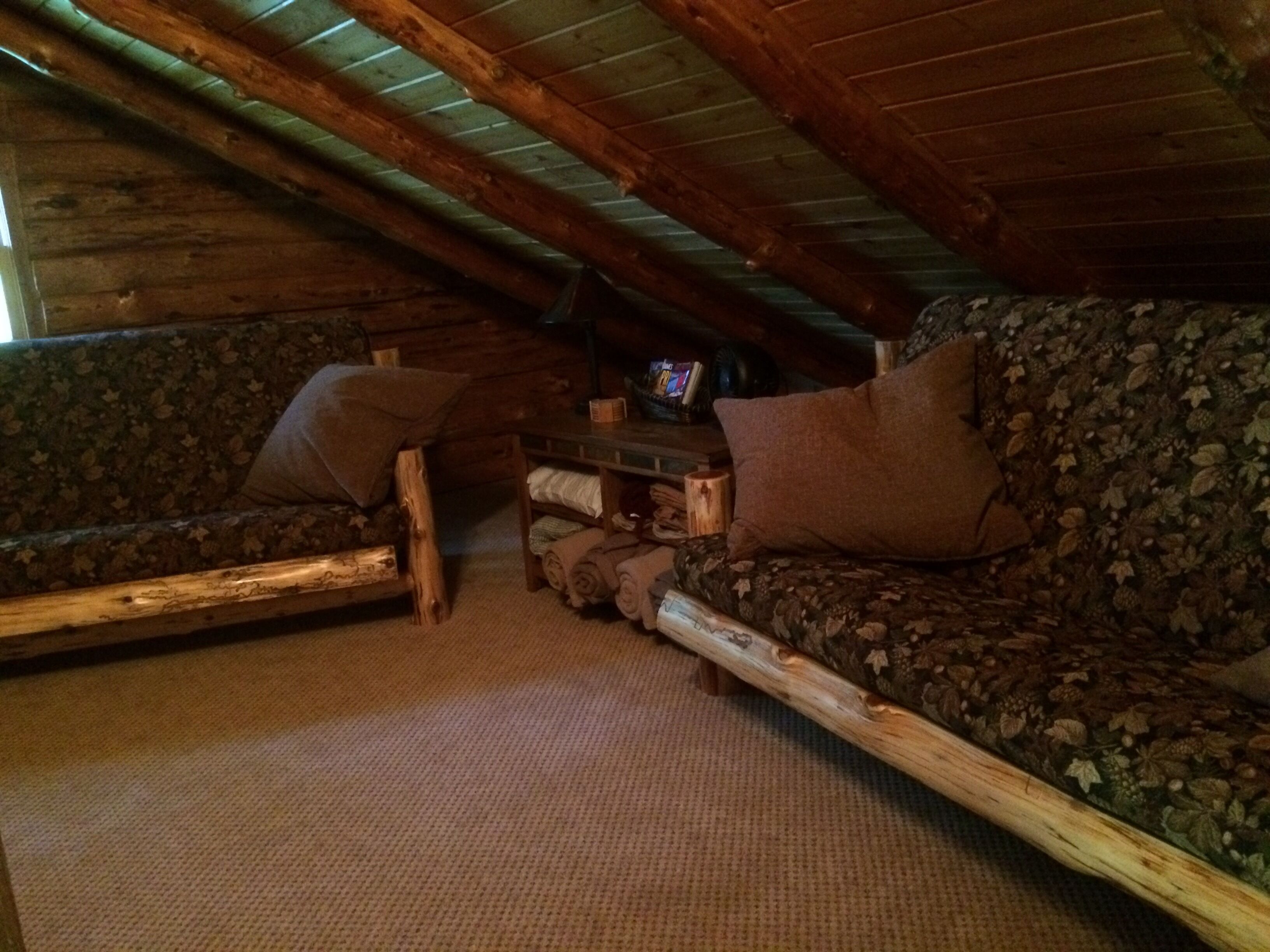 Best of all worlds! Quiet when you want to relax - options if you'd rather not