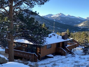 Exterior - Breathtaking Views, Huge Deck, Private, Fireplace, 4 Bedroom 2 Bath, Sleeps 10

 (Estes Park)