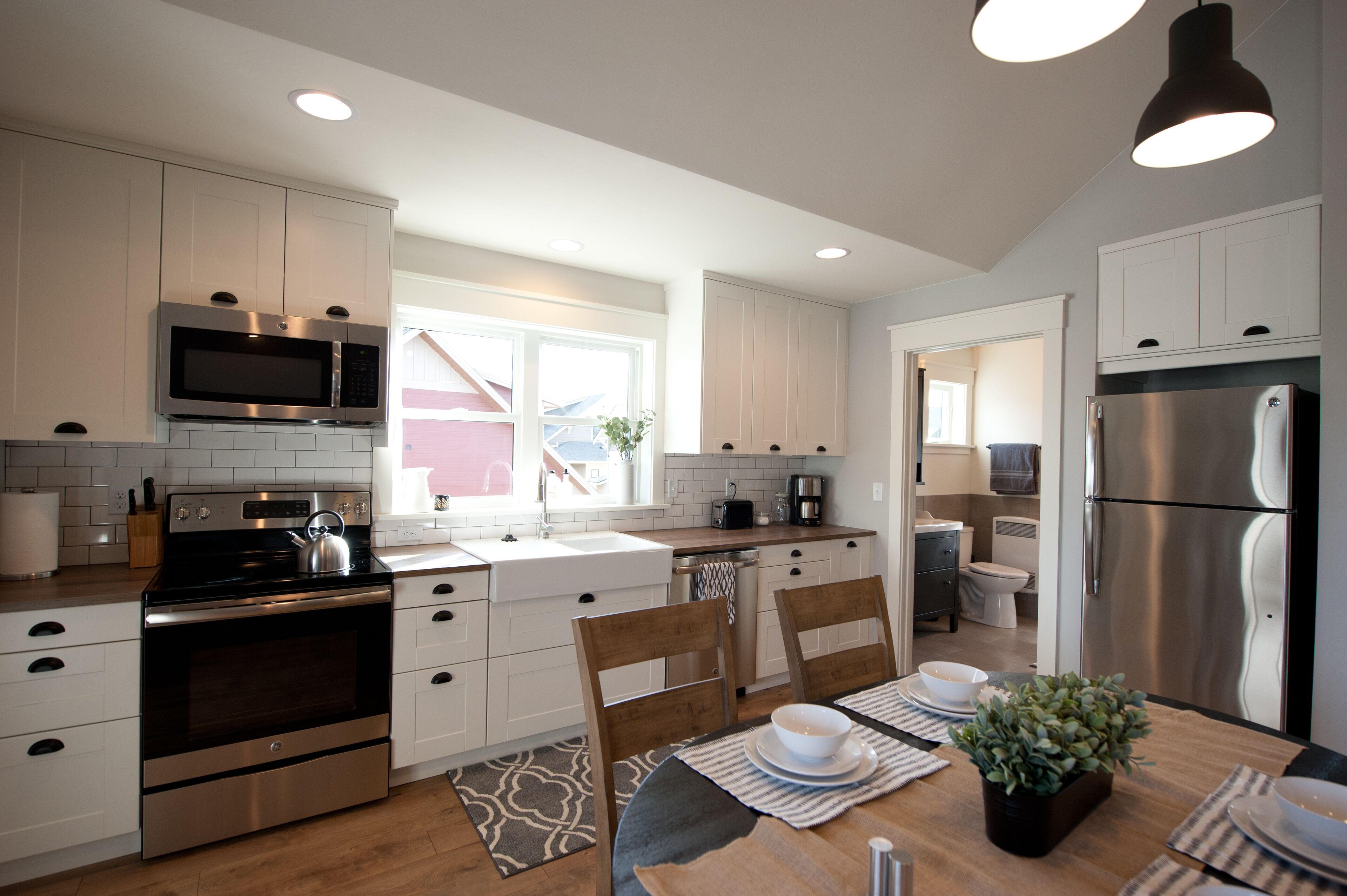 Covered Parking and Large Outdoor Deck