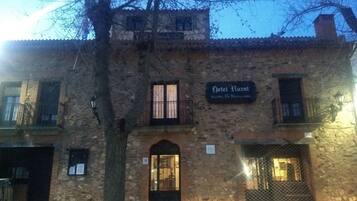 Front of property – evening/night