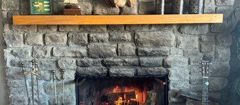 Spacious Lakefront Home On The Point With Great Views