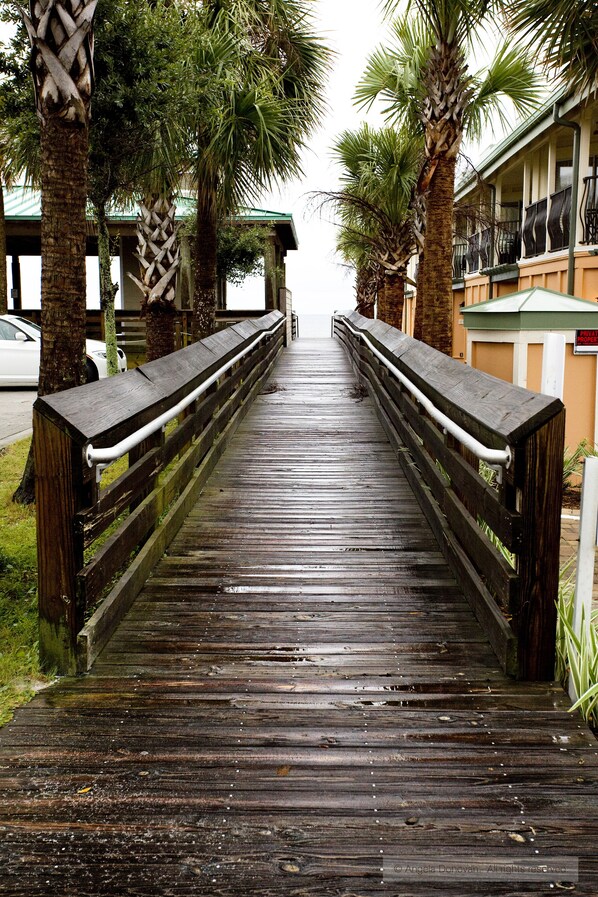 Enceinte de l’hébergement