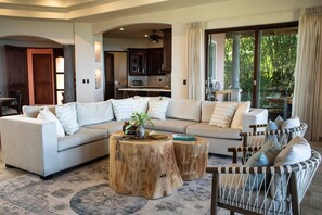 Een smart-tv en een muziekbibliotheek