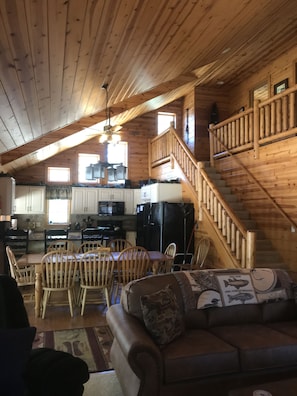 Smart TV, fireplace, DVD player, table football