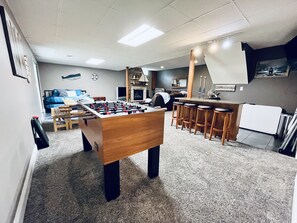 Games room - A Quiet Country Getaway sleeps up to 19 Close to MSU (Bath Twp)
