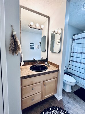 Hair dryer, towels, soap, shampoo - A Quiet Country Getaway sleeps up to 19 Close to MSU (Bath Twp)