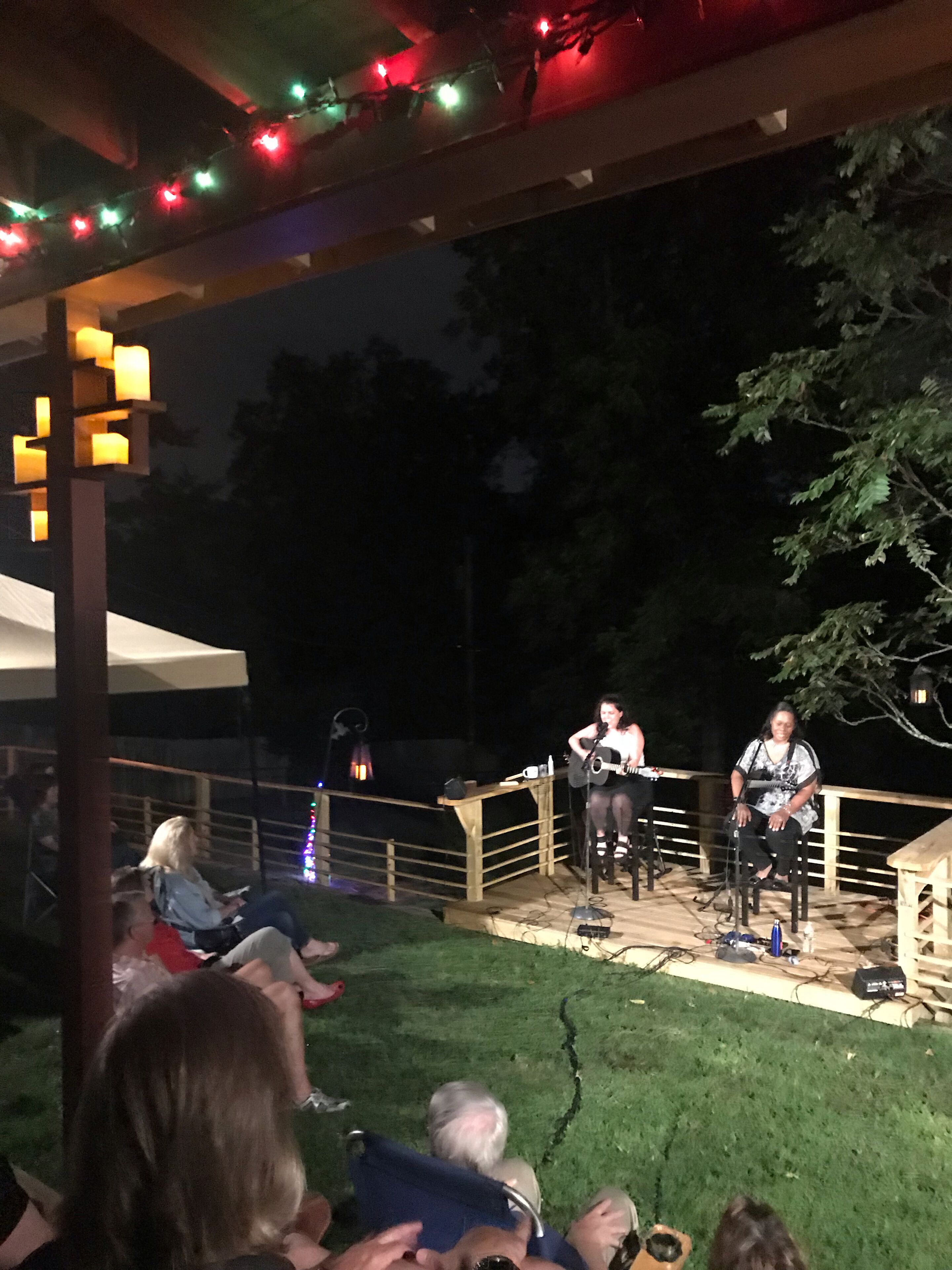 Ask owner about creating a private backyard concert! $$
