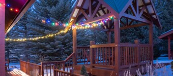 Le Lodge est sur la plus grande montagne Flattop du monde.