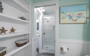 Dusche, Handtücher