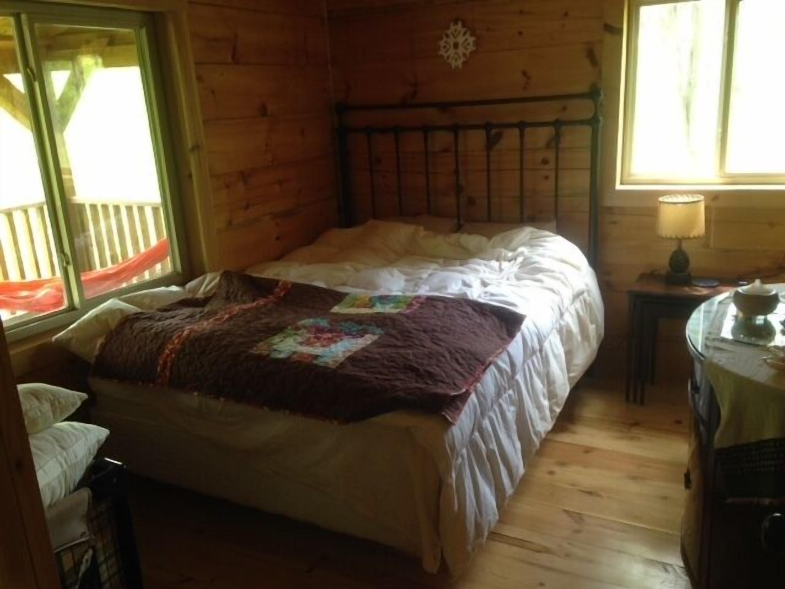 Amish cabin on 40 acres of woods and meadow