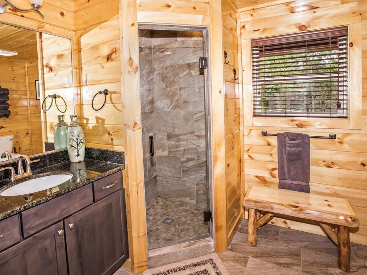 Photo 61 of Bella Vista Lodge | Fire Pit 🔥| Hot Tub | Yard | Views | Owner Managed | Games!