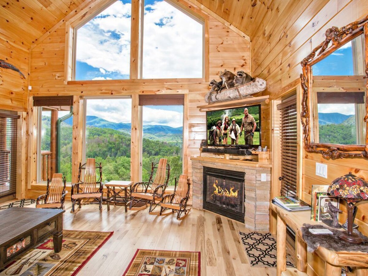 Photo 50 of Bella Vista Lodge | Fire Pit 🔥| Hot Tub | Yard | Views | Owner Managed | Games!