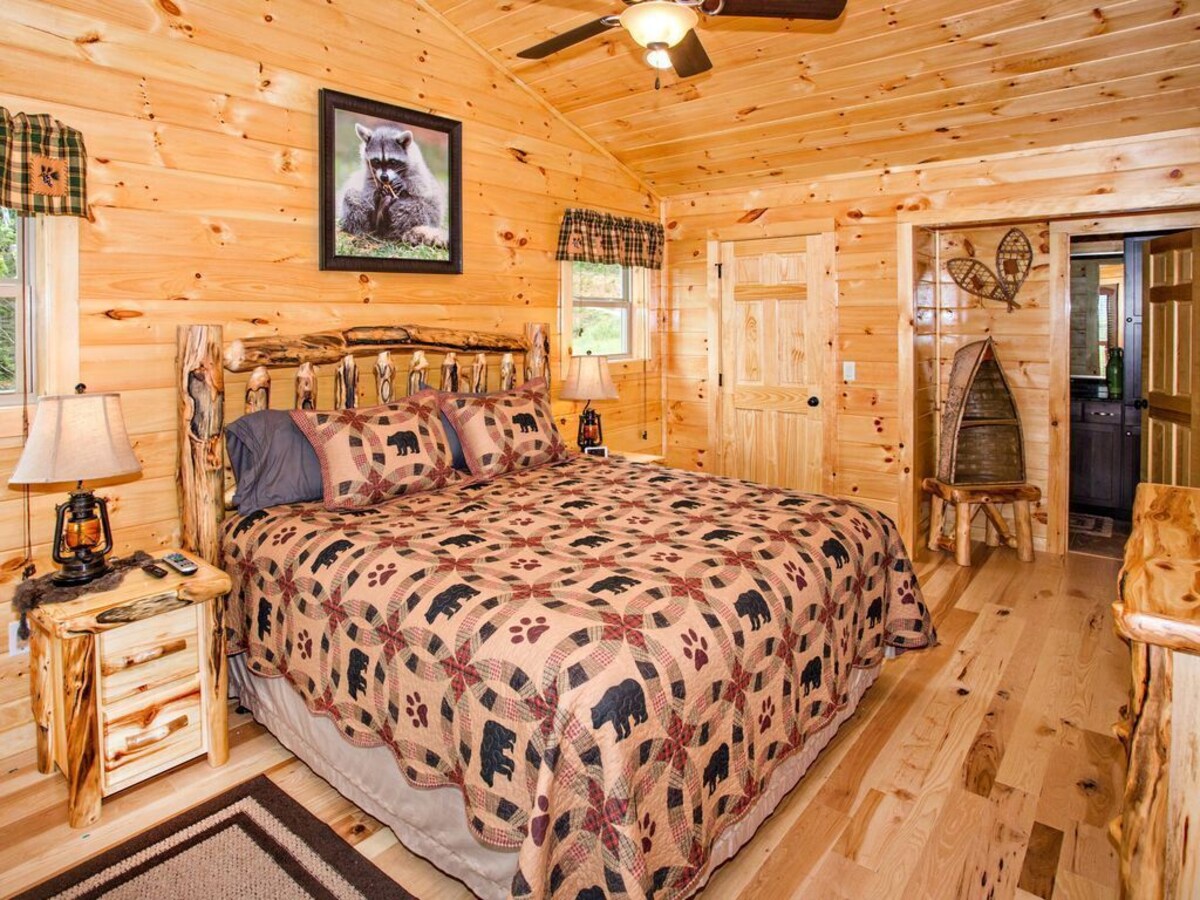 Photo 74 of Bella Vista Lodge | Fire Pit 🔥| Hot Tub | Yard | Views | Owner Managed | Games!