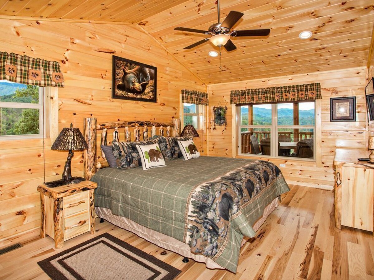 Photo 71 of Bella Vista Lodge | Fire Pit 🔥| Hot Tub | Yard | Views | Owner Managed | Games!