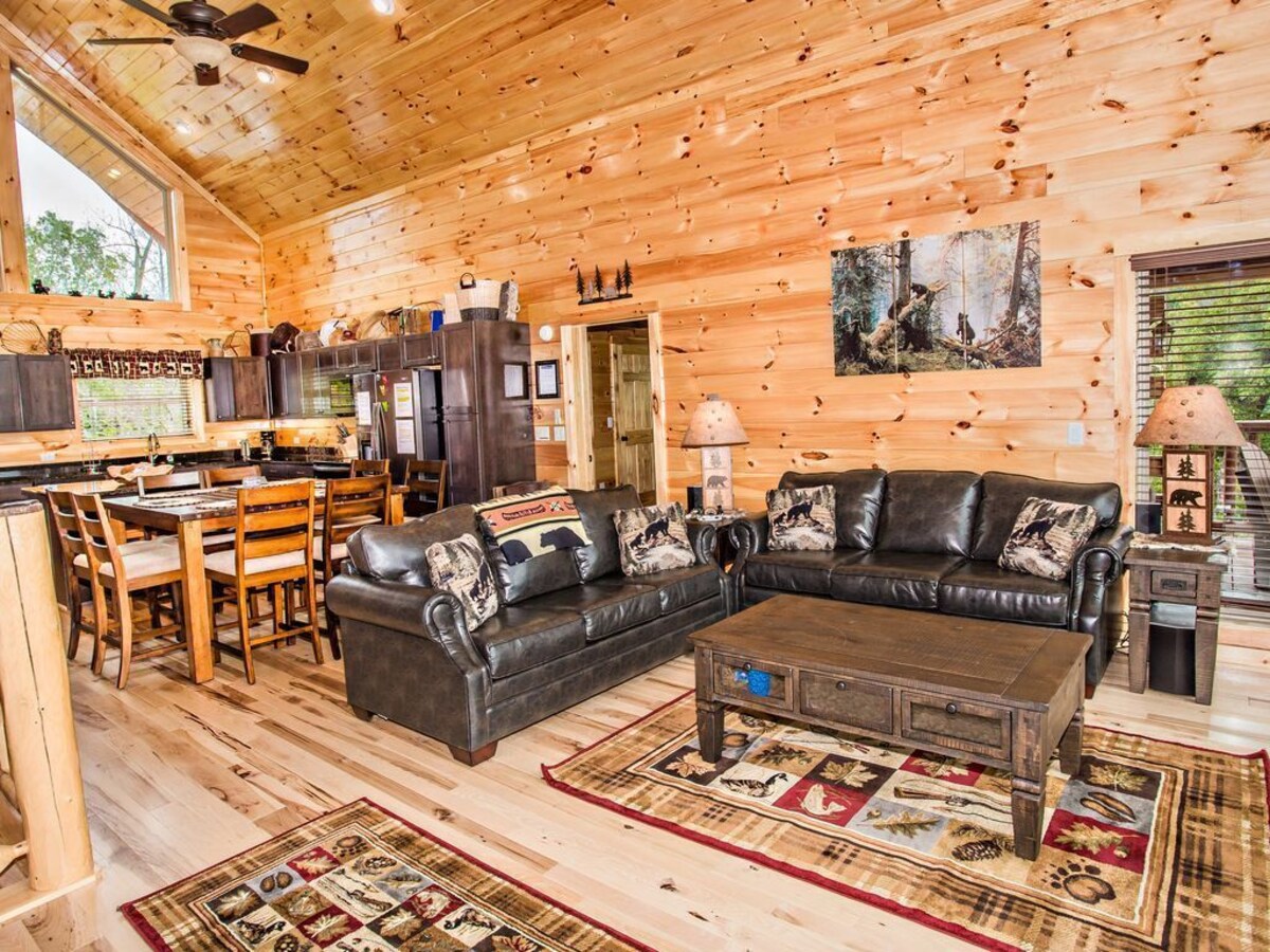 Photo 72 of Bella Vista Lodge | Fire Pit 🔥| Hot Tub | Yard | Views | Owner Managed | Games!