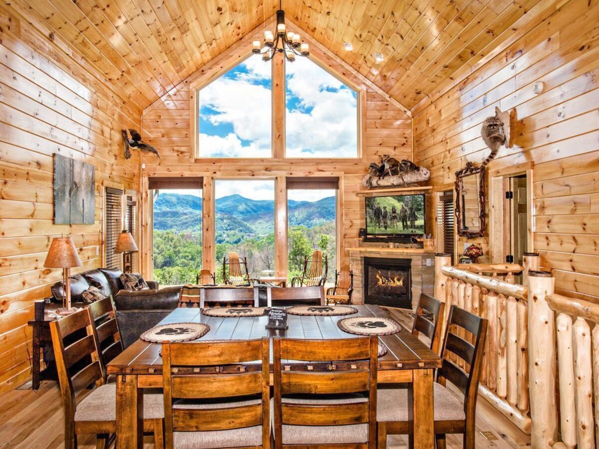 Photo 53 of Bella Vista Lodge | Fire Pit 🔥| Hot Tub | Yard | Views | Owner Managed | Games!
