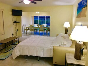 3 bedrooms, iron/ironing board, free WiFi, bed sheets