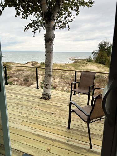 Amazing sunsets overlooking Lake Michigan! 